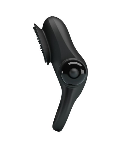 PRETTY LOVE ANILLO VIBRADOR II PARA PENE NEGRO PRETTY LOVE ANILLO VIBRADOR II PARA PENE NEGRO