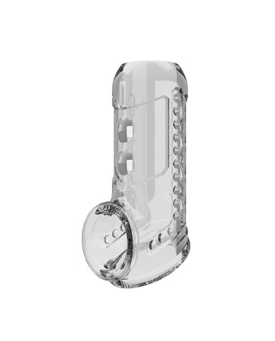PRETTY LOVE FUNDA PARA PENE TEXTURIZADA TRANSPARENTE