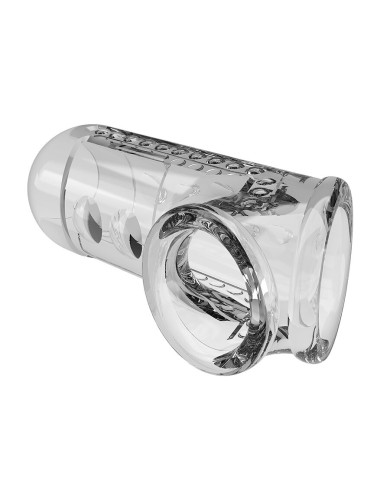 PRETTY LOVE FUNDA PARA PENE TEXTURIZADA TRANSPARENTE