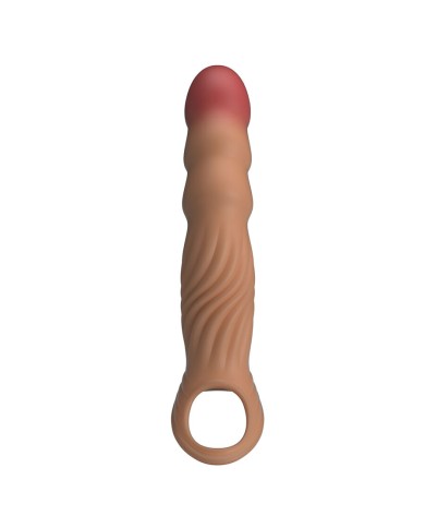 PRETTY LOVE FUNDA PARA PENE TEXTURIZADA CON VIBRACION Y CONTROL REMOTO