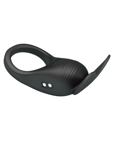 PRETTY LOVE CARLTON ANILLO PARA PENE CON ESTIMULADOR DE CLITORIS
