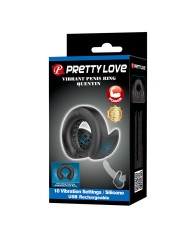 PRETTY LOVE QUENTIN ANILLO PARA PENE CON ESTIMULADOR TESTICULAR