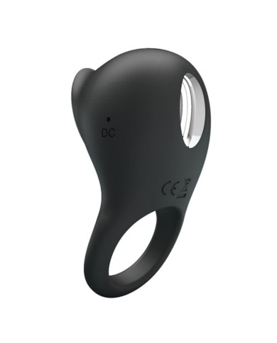 PRETTY LOVE ANILLO VIBRADOR PARA PENE CON LENGUA NEGRO PRETTY LOVE ANILLO VIBRADOR PARA PENE CON LENGUA NEGRO