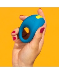 ROMP JUKE ANILLO DE SILICONA PARA PENE CON VIBRADOR DE ESTIMULACION DE CLITORIS