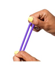 ROMP REMIX TRIO SET DE 3 ANILLOS PARA PENE SILICONA MORADO