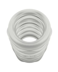 ROMP MOSH MASTURBADOR MASCULINO TRANSPARENTE CON FUNDA REVERSBLE DE 6 CM
