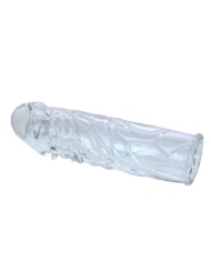 BAILE FUNDA LILA PARA EL PENE EN SILICONA ADAPTABLE 13 CM