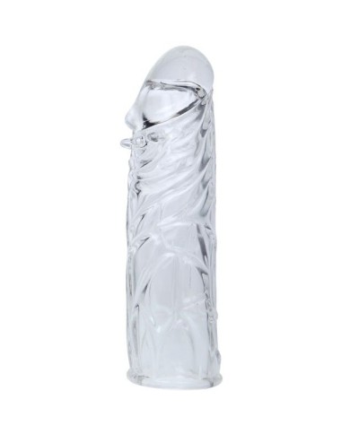 BAILE FUNDA TRANSPARENTE PARA EL PENE EN SILICONA 13 CM