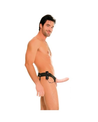 FETISH FANTASY SERIES ARNES HUECO VIBRADOR PARA EL Y ELLA NATURAL 14CM