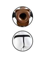 FETISH FANTASY SERIES STRAP ON HUECO CON TESTICULOS 178 CM