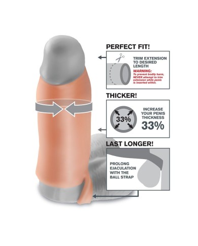 FANTASY X TENSIONS REAL FEEL EXTENSION DE PENE XL