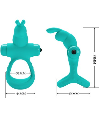 PRETTY LOVE FIGGY ANILLO VIBRADOR RABBIT VERDE PRETTY LOVE FIGGY ANILLO VIBRADOR RABBIT VERDE
