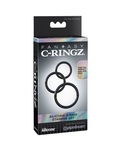 FANTASY C RINGZ SET ANILLAS SILICONA STAMINA