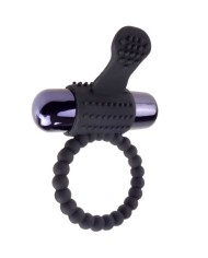 FANTASY C RINGZ ANILLO VIBRADOR DE SILICONA NEGRO