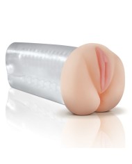EXTREME TOYZ MASTURBADOR VAGINA NATURAL TRANSPARENTE