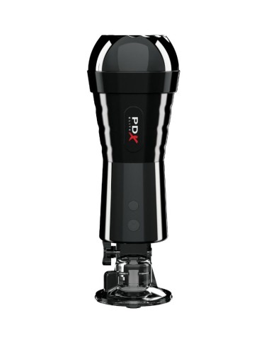 PDX ELITE MASTURBADOR CON VIBRACION Y EFECTO COMPRESOR