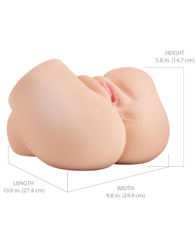 PDX ELITE BACK THAT ASS UP MASTURBADOR VAGINA Y ANO REALISTICO CON VIBRACION