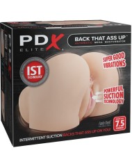 PDX ELITE BACK THAT ASS UP MASTURBADOR VAGINA Y ANO REALISTICO CON VIBRACION