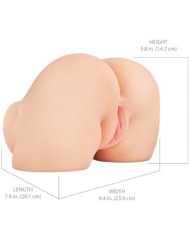 PDX ELITE SHAKETHAT ASS MASTURBADOR VAGINA Y ANO REALISTICO CON VIBRACION