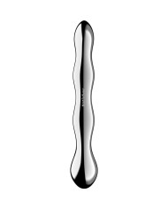 SATISFYER COSMIC CREST 2 DILDO ACERO INOXIDABLE DOBLE USO