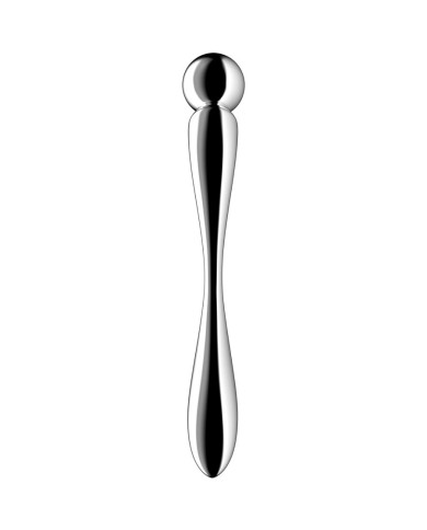 SATISFYER STAR FORCE 2 DILDO ACERO INOXIDABLE DOBLE USO