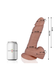 MR INTENSE 14 PENE REALISTICO 185 CM O 38 CM