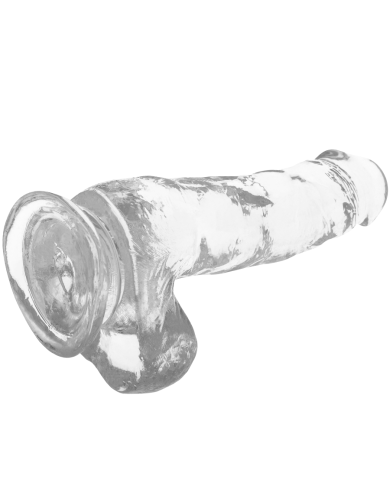 X RAY CLEAR DILDO REALISTA TRANSPARENTE 185 CM O 38 CM