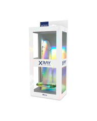 X RAY CLEAR DILDO TRANSPARENTE 18 CM O 4 CM