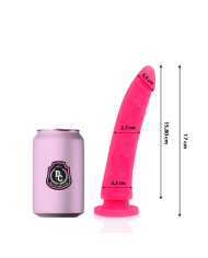 DELTA CLUB DILDO REALISTA ROSA SILICONA MEDICA 17 CM O 3 CM