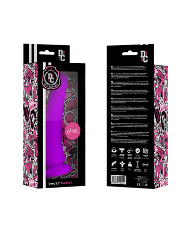 DELTA CLUB DILDO REALISTA LILA SILICONA MEDICA 17 CM O 3 CM