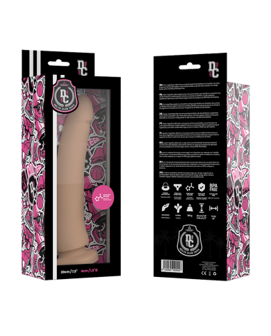 DELTA CLUB DILDO REALISTA NATURAL SILICONA MEDICA 20 CM O 4 CM