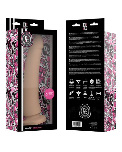 DELTA CLUB DILDO REALISTA NATURAL SILICONA MEDICA 23 CM O 45 CM