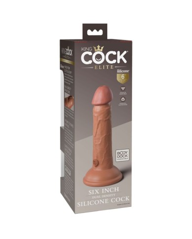 KING COCK ELITE DILDO REALISTICO SILICONA 152 CM CARAMELO