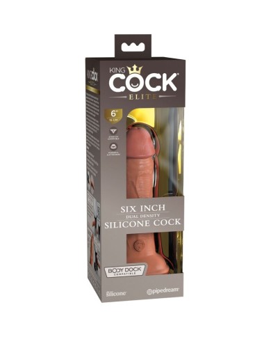 KING COCK ELITE DILDO REALISTICO SILICONA 152 CM CARAMELO