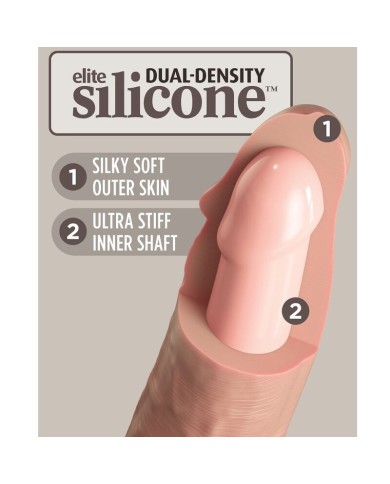 KING COCK ELITE DILDO REALISTICO SILICONA 203 CM