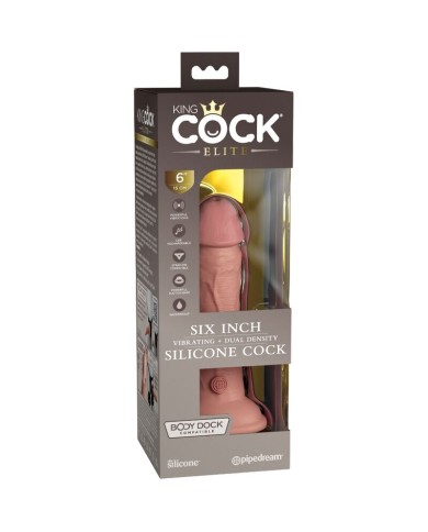 KING COCK ELITE DILDO REALISTICO VIBRADOR SILICONA 152 CM