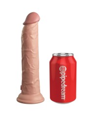 KING COCK ELITE DILDO REALISTICO VIBRADOR SILICONA CONTROL REMOTO 23 CM