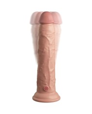 KING COCK ELITE DILDO REALISTICO VIBRADOR SILICONA CONTROL REMOTO 23 CM