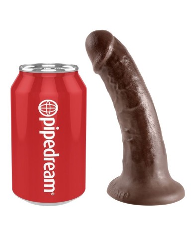 KING COCK 6 PENE MARRON 152 CM