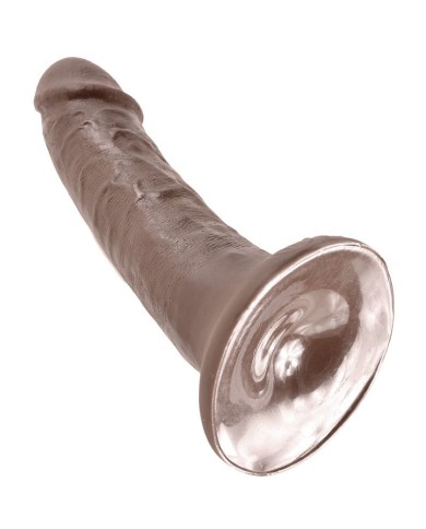 KING COCK 6 PENE MARRON 152 CM