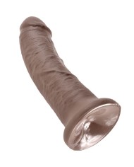 KING COCK 8 PENE MARRON 203 CM