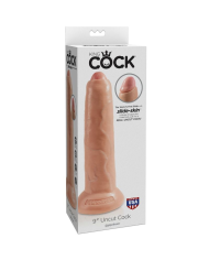 KING COCK DILDO REALISTICO UNCUT NATURAL 23 CM