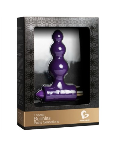 ROCKS OFF ESTIMULADOR ANAL PETITE BUBBLES LILA