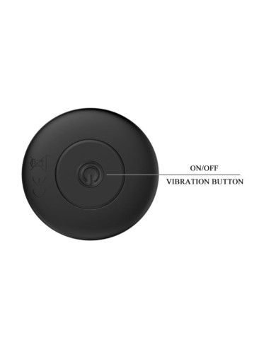 MR PLAY PLUG ANAL VIBRADOR NEGRO RECARGABLE