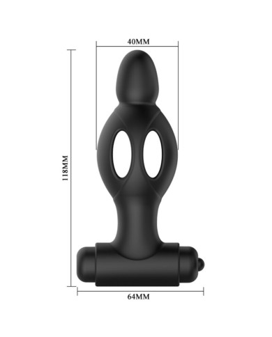 MR PLAY PLUG ANAL DE SILICONA CON VIBRACION