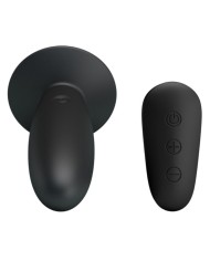 MR PLAY PLUG ANAL CON VIBRACION NEGRO CONTROL REMOTO