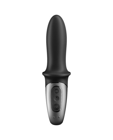 SATISFYER HOT PASSION VIBRADOR ANAL APP NEGRO
