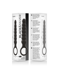 BLACKSILVER BOB POTENTE VIBRADOR DILATADOR ANAL SILICONA