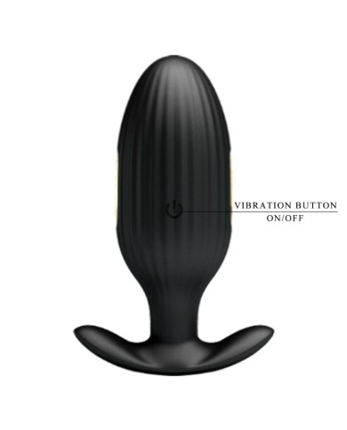PRETTY LOVE JEFFERSON PLUG ANAL CONTROLADO POR APP NEGRO