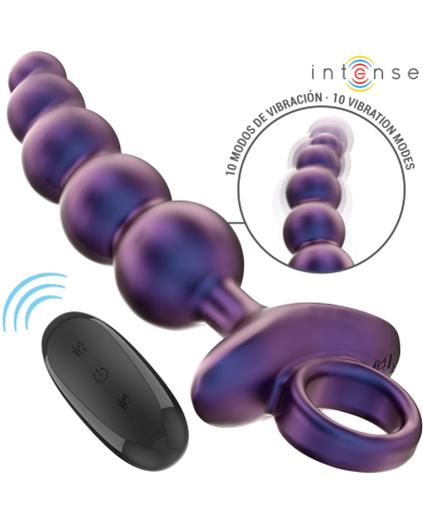 INTENSE TITO PLUG ANAL VIBRADOR MODELO 3 CONTROL REMOTO